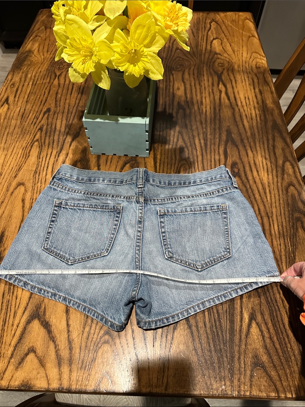 Old Navy Light Blue Denim Jean Shorts - Picture 8 of 8
